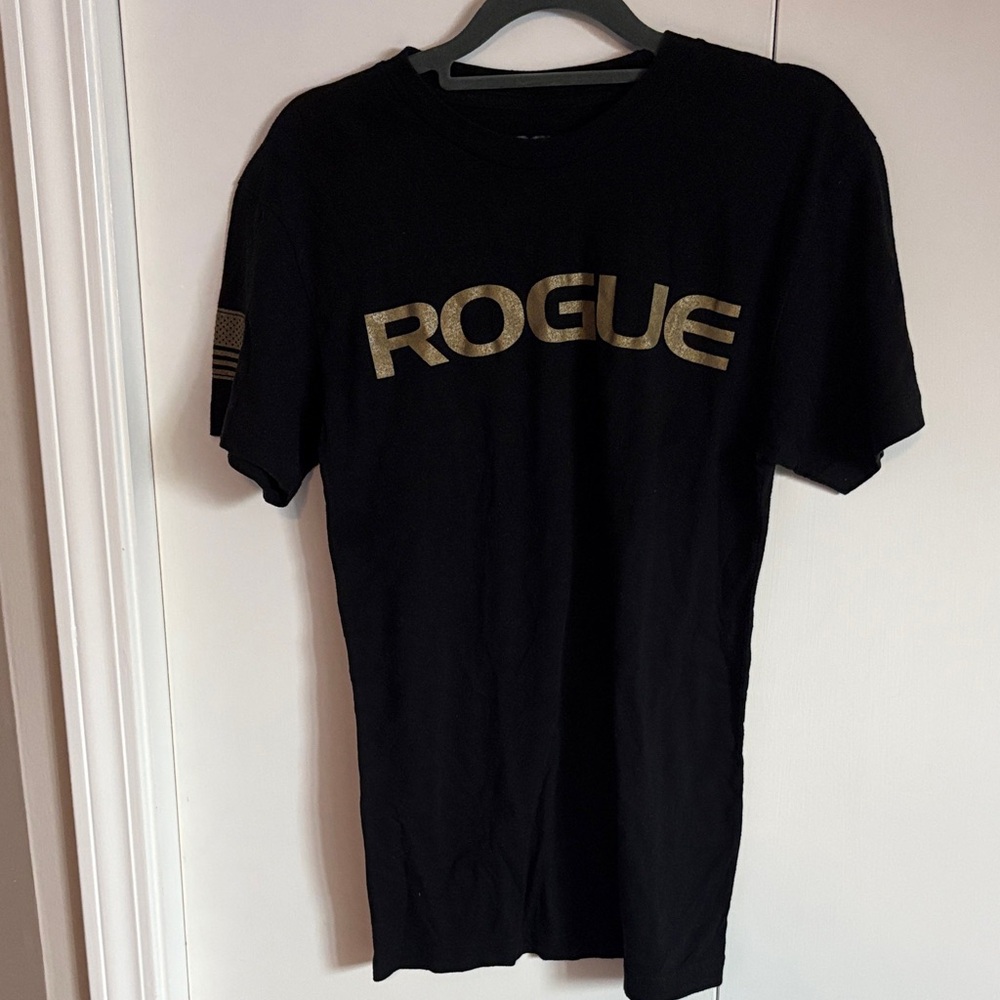 Rogue Black and Gold Short Sleeve Tee